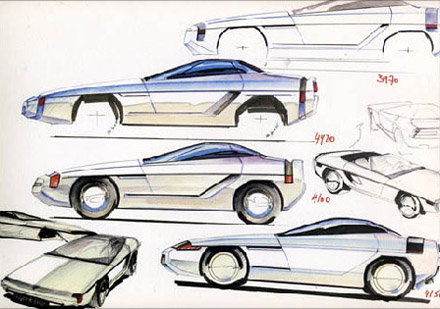 Bertone_Chevrolet_Ramarro_Concept_design_sketch