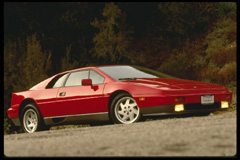 Lotus Esprit Turbo Red