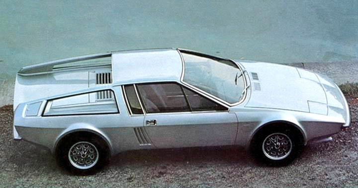 Audi 100S Mittelmotor Frua 1974