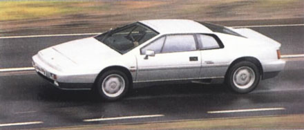Lotus Esprit Turbo Silver 1988
